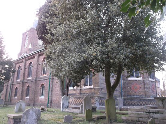 Saint Mary’s church, Sunbury on Thames, March 2015