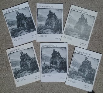 The first six issues of the George Borrow Bulletin