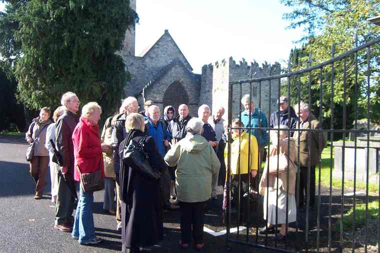 George Borrow Society members touring Clonmel
